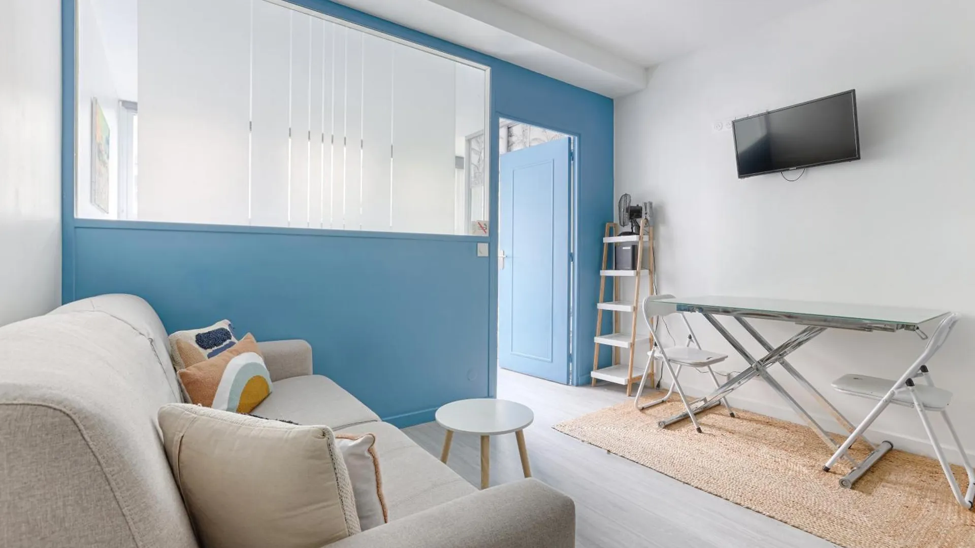 Saint Fargeau Gambetta Ii Lovely 4p 1br 公寓